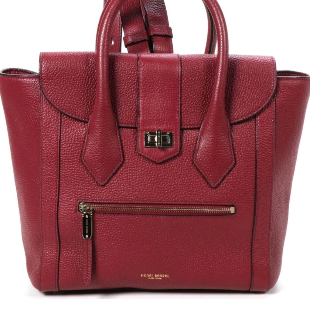 NWOT Henri Bendel Leather Two Way Bag